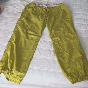 Medium Koi Scrub pants- chartreuse